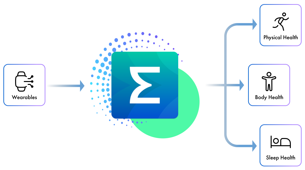 Zepp data flow — sources to health pillars